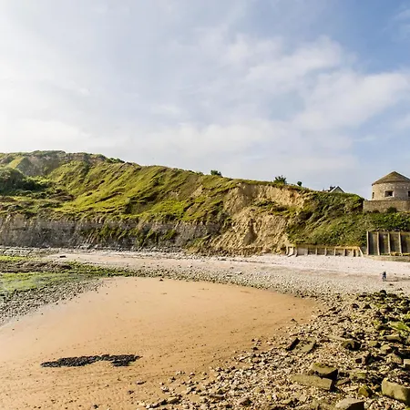 Nature, Spacieux By Les Filles Du Bord De Mer, Petite Terrasse Vue Apartmán Port-en-Bessin-Huppain